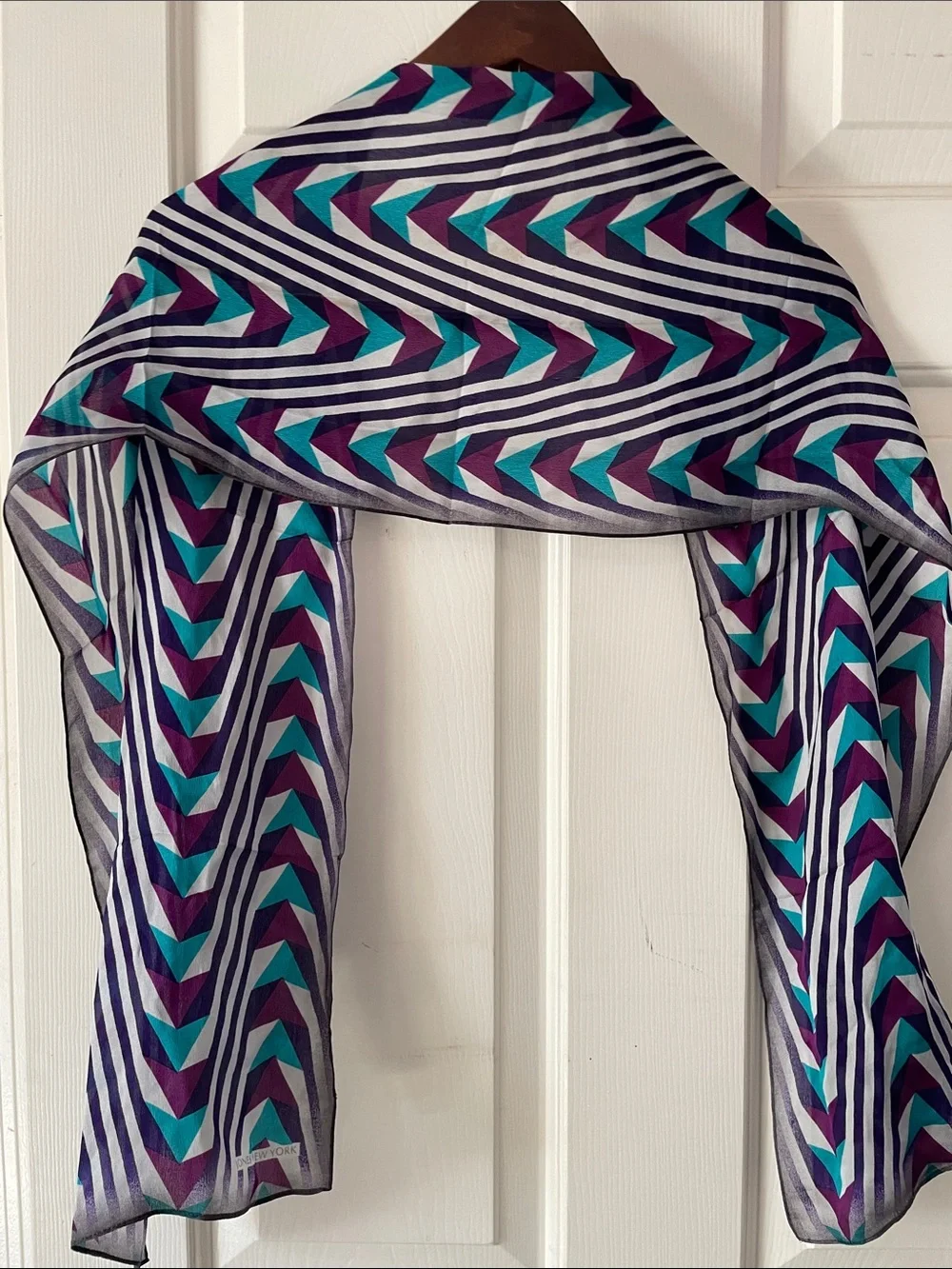 VTG JONES NY SILK SCARF